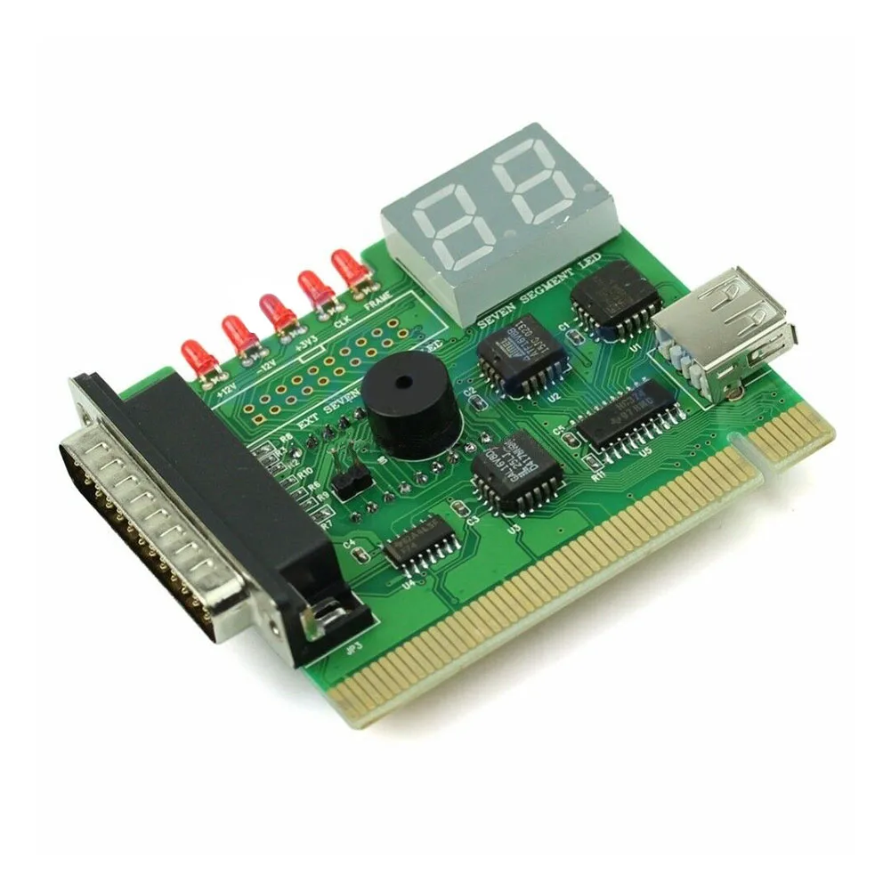 С светильник PCI PC материнская плата цифровой тестер диагностическая карта
