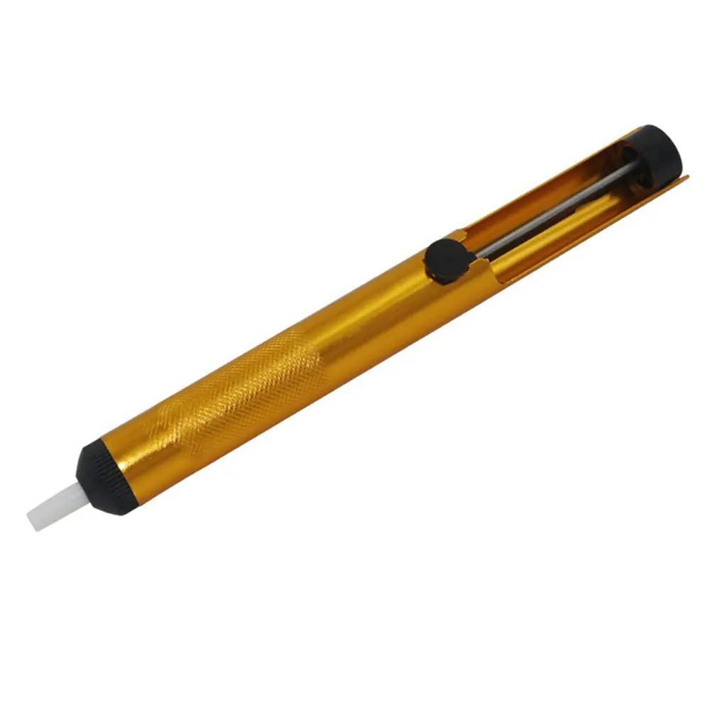 

Desoldering Pump Suction Tin Sucker Aluminum Metal Tin Gun Soldering Sucker Pen Vacuum Removal Tool Desolder Hand Welding Tools