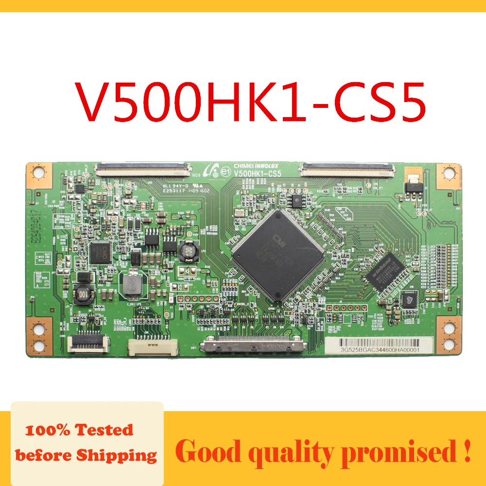 ЖК экран для Hisense T con V500HK1 CS5 CMO 35 D085713 RCA LED50B45RQ 50K31... И т. д. Профессиональная
