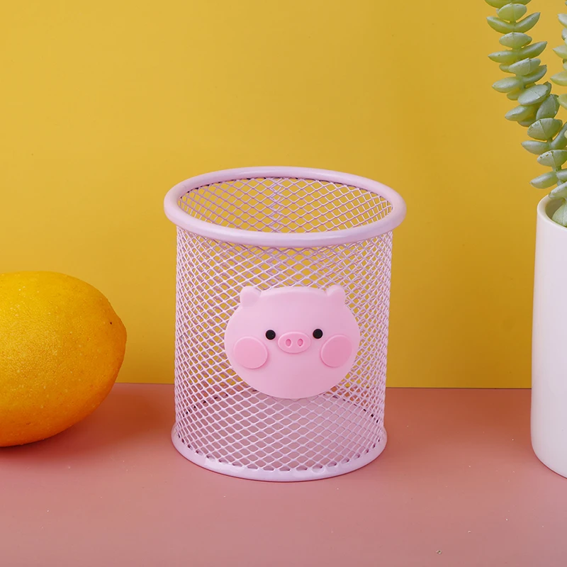 Металлический круглый держатель для ручек органайзер кистей макияжа баррель