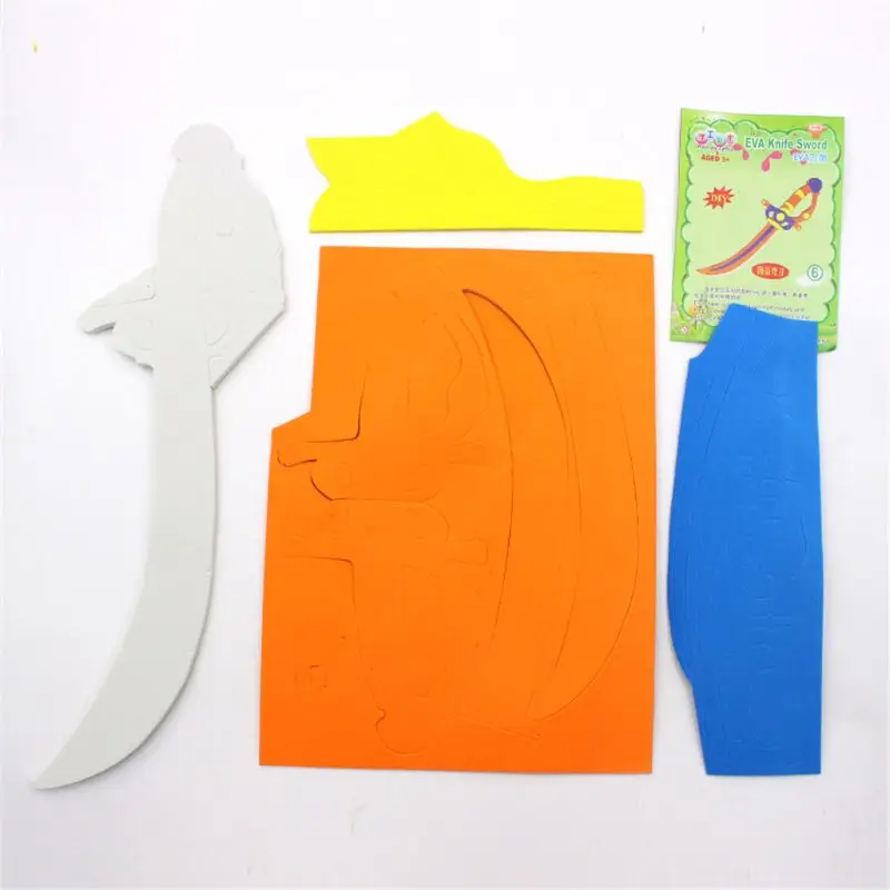 EVA Игрушка пирата безопасный 3D пазл игрушки из пенопласта детская игрушка