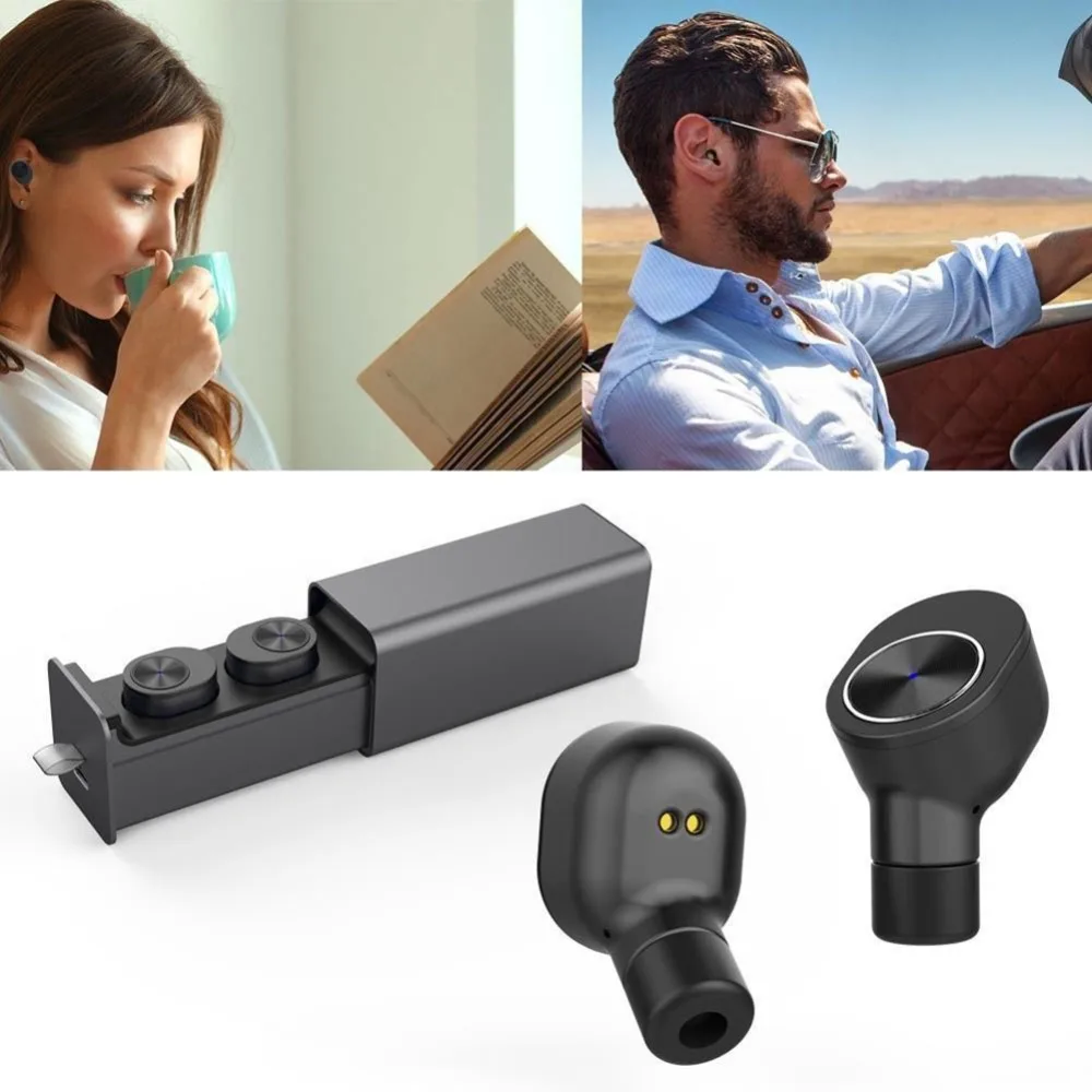 TWS Mini True Wireless Bluetooth наушники Twins парные наушники-вкладыши стерео гарнитура для