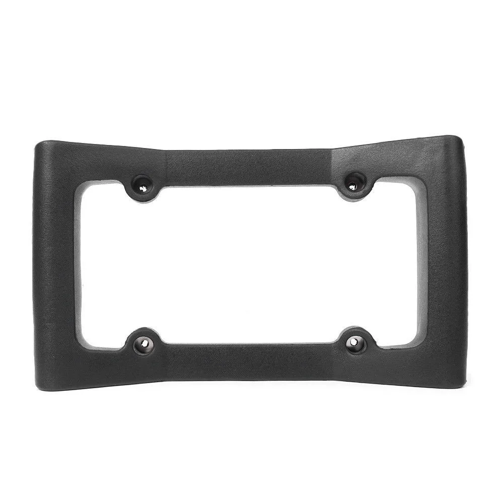 Автомобильная черная защита переднего бампера рамка для номерного знака из ЭВА