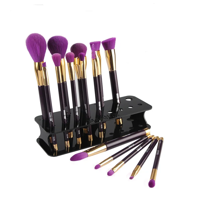 Подставка для кистей макияжа 15 шт. витрина полка держатель кисточек акриловая