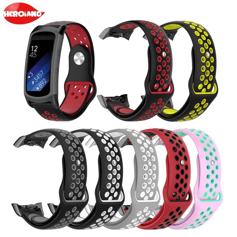 Сменный ремешок для часов Samsung Gear силиконовый 2 5 3 Pro R365 | Электроника