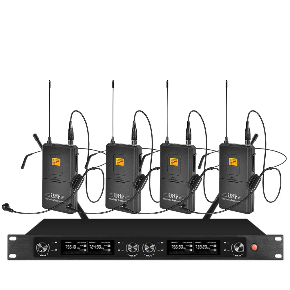 ORBAN Профессиональная Беспроводная микрофонная система UHF4 канал 4 Конференции