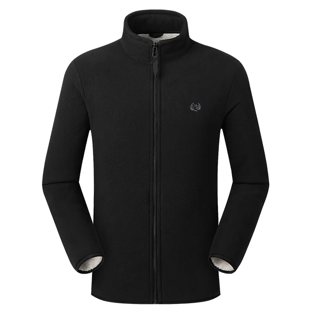 Высококачественное мужское осенне зимнее уличное утепленное флисовое