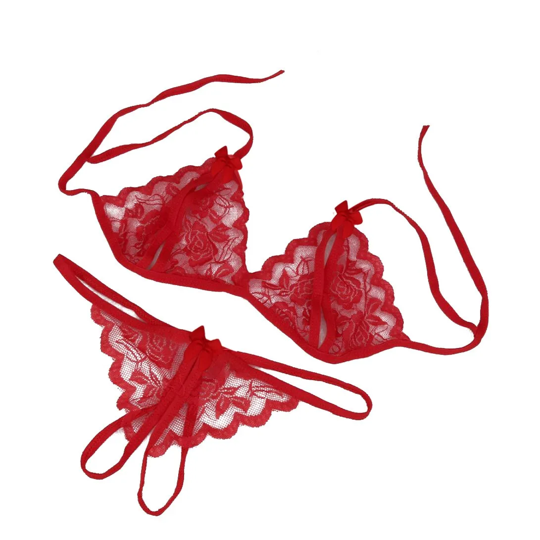 

Sexy Costume Women Erotic Lingerie See Through Lace Underwear Bra Thong Sleepwear Hollow Out Porno Temptation Lenceria Babydoll