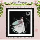 Набор для вышивки крестом в виде Луны, 11 карат, 14 карат