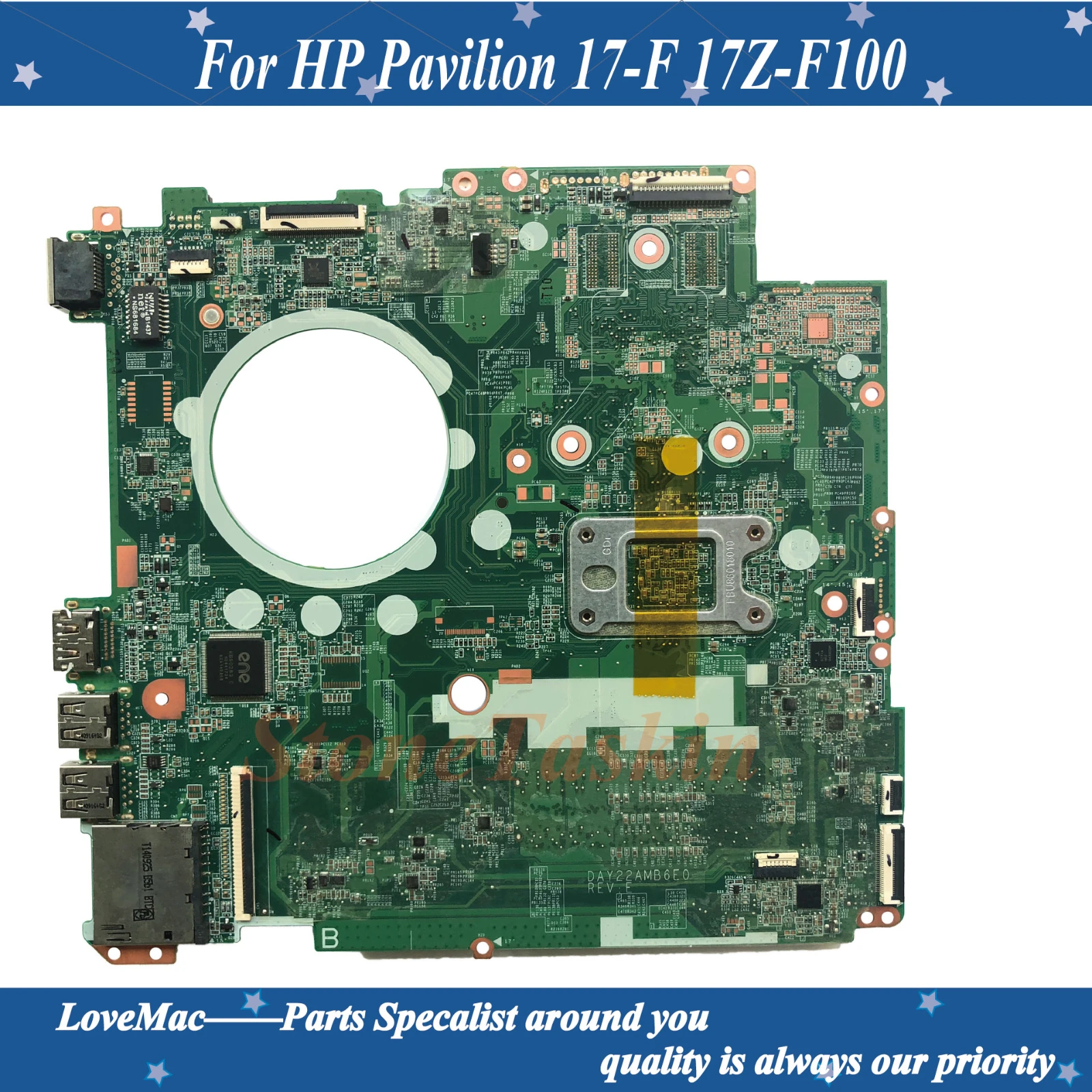 Высокое качество 763422-501 763422-001 для HP Pavilion 17Z-F000 17-F Материнская плата ноутбука DAY22AMB6E0