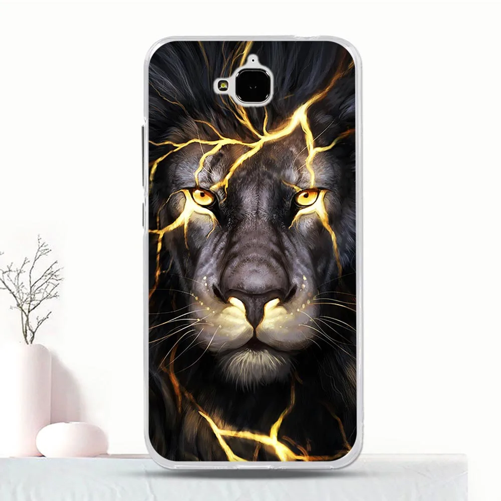 Silicone Soft Cover For Huawei Y6 Pro TPU Case Pattern Coque Honor Play 5X / Enjoy 5 Phone Holly 2 Plus 5.0" | Мобильные