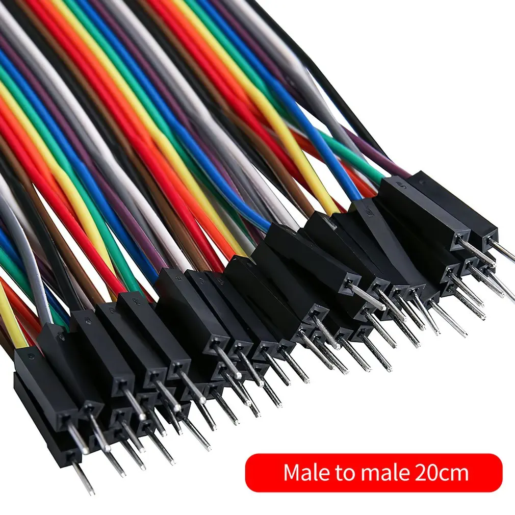 

120 шт. Dupont Line 20 см 40Pin штекер-штекер + штекер-гнездо и гнездо-гнездо перемычка Кабель Dupont для DIY Прямая поставка