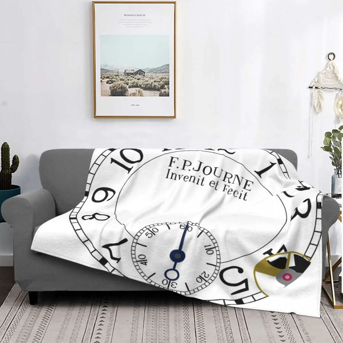 

FP Journe-Manta Elegante para cama, colcha a cuadros, a cuadros