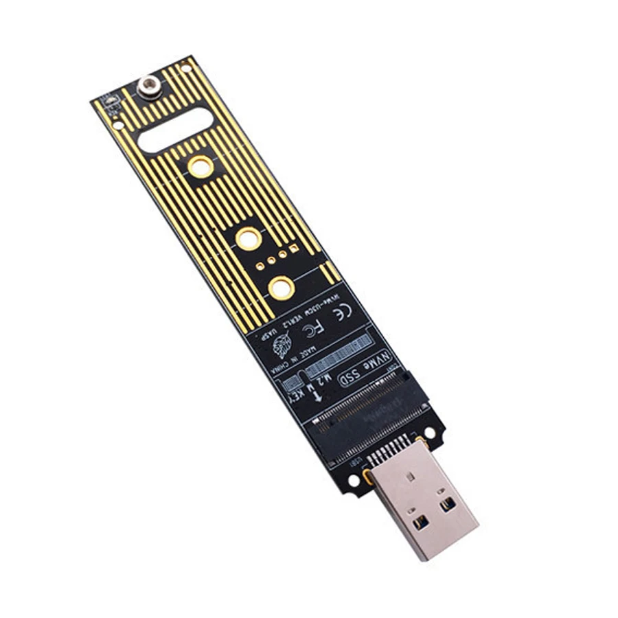 

M.2 NVME SSD к USB 3,1 адаптер PCI-E к USB-A 3,0 внутренняя конвертерная карта 10 Гбит/с USB3.1 Gen 2 для Samsung 970 960/для Intel NEW