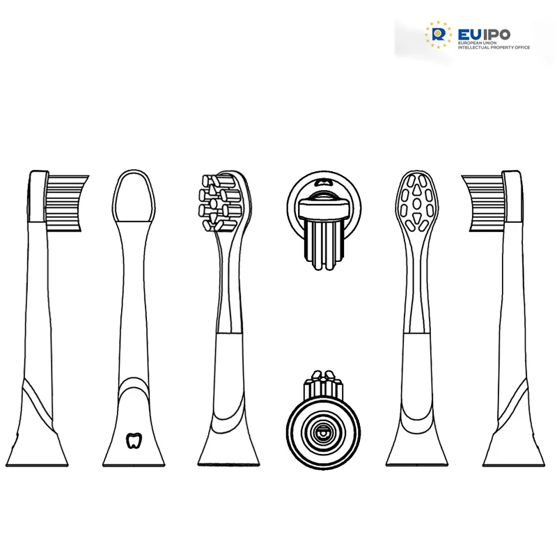 4 шт./упак. Зубная щётка головки для Philips Sonicare Электрическая Зубная щётка es DiamondClean Flexcare мини HX6074 компактная щетка головка