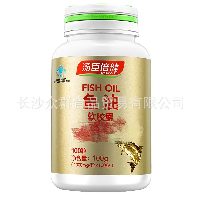 

By-health Brand Fish Oil Soft Capsule 1000mg/granule * 100 Tablets Adult Nutrition and Health Products 2019-03-03 4000916916