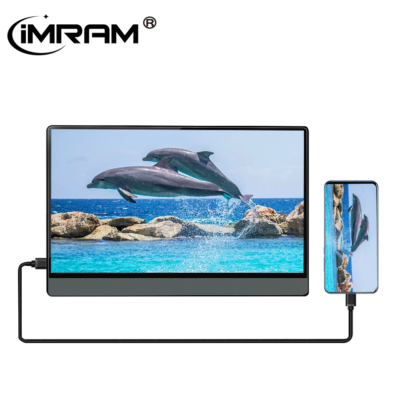 imram 133 дюймовый жк монитор ips экран