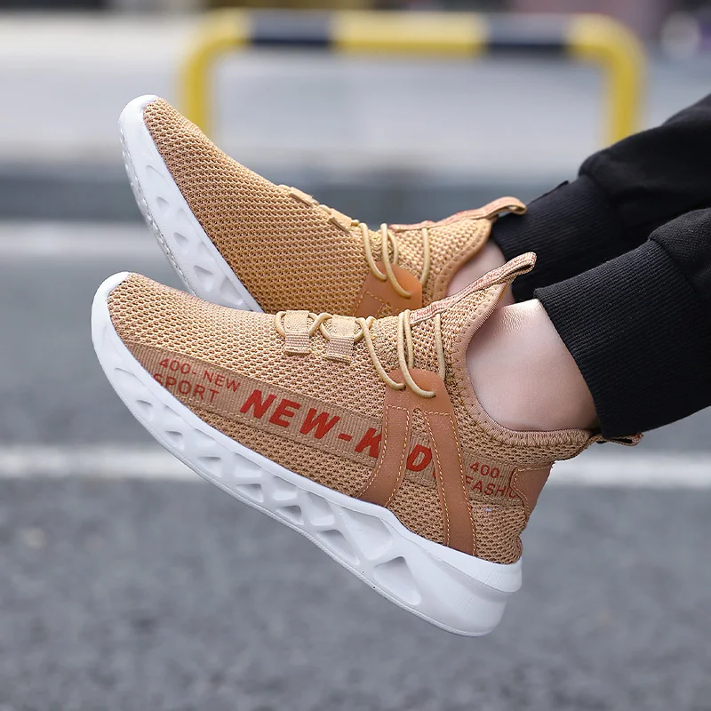 

Children's Casual Shoes Four Seasons Comfortable Sneakers Fashion Net Breathable Student Shoes