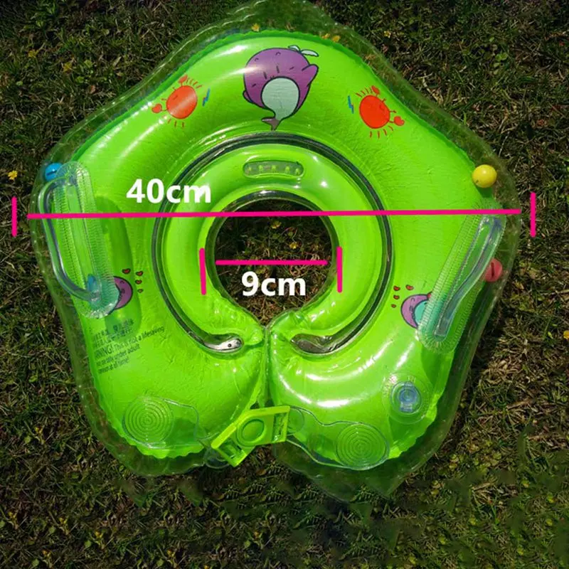 

Child Safety Ring Float Bath Inflatable Ring Swimming Collar Baby Swimming Accessories Neck Ring Tube Safety Infant Float Circle