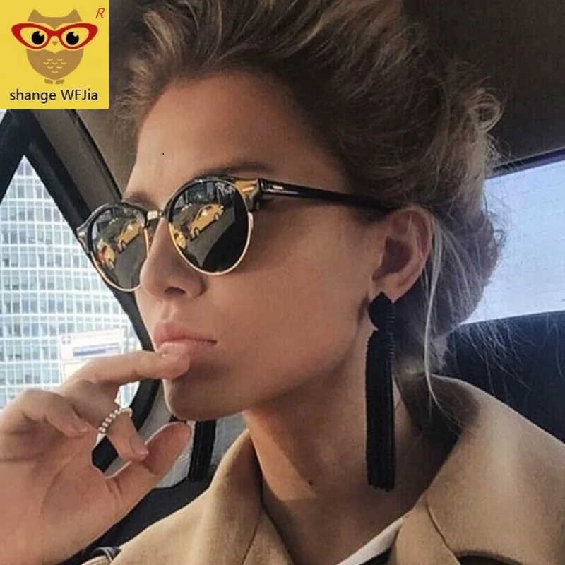 Лидер продаж 2020 Солнцезащитные очки женские популярные брендовые дизайнерские