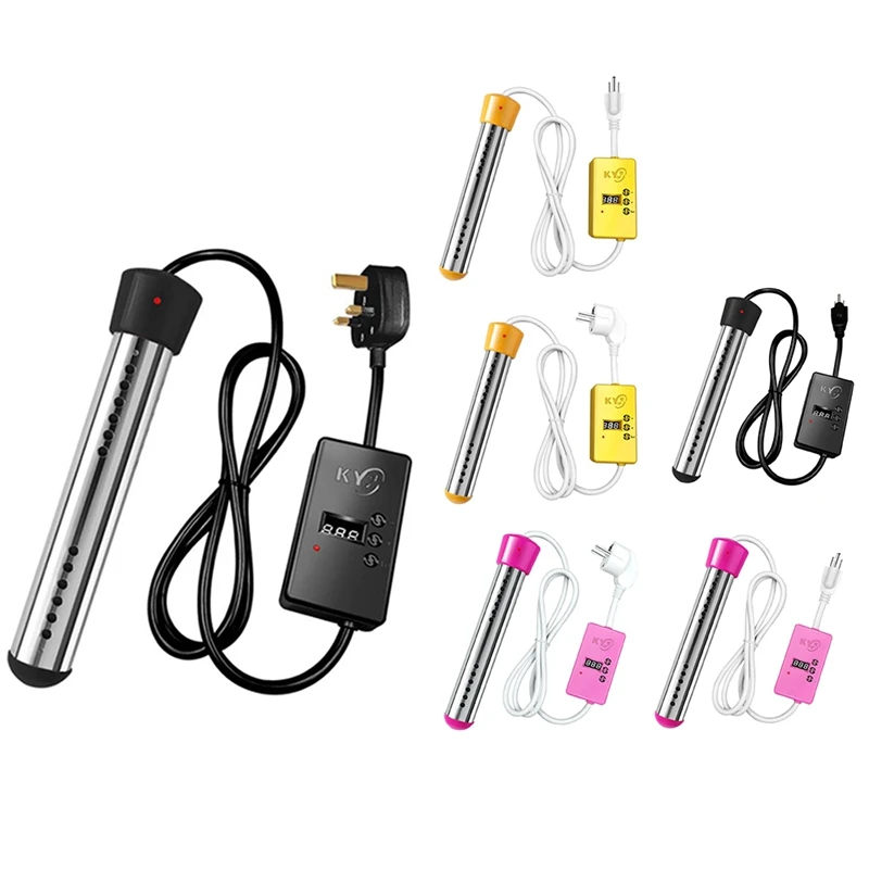 

3000W Electric Heater Boiler Water Heating Elements Portable Immersion Suspension Bathroom Swimming Pool