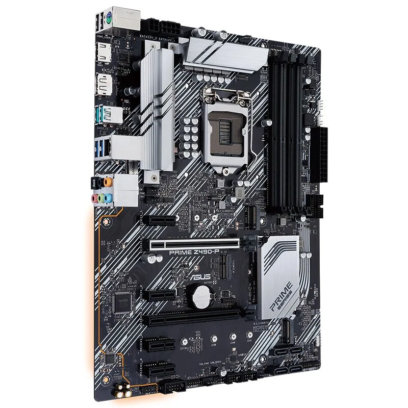 Asus PRIME Z490 P десктопный компьютер intel LGA 1200 основной Игровой ATX материнская плата USB 3