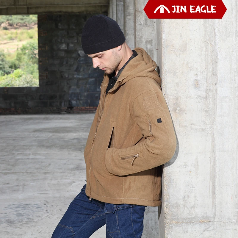 JIN eaglettactical куртка спортивная с капюшоном на открытом воздухе зима страйкбола