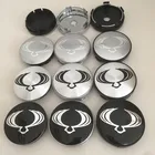 4 шт. 56 мм 60 мм Ssangyong центральный колпак на колесо автомобиля Badge пыленепроницаемые Чехлы эмблема наклейка автомобиль аксессуары для стайлинга