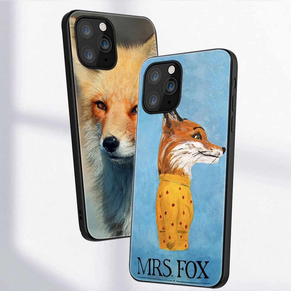 

Cute Fox Phone Case for iPhone 12 11 Pro Max Mini Cover for iPhone 7 8 6 6S Plus X XR XS MAX 5S SE 2020 Soft Silicone TPU Fundas