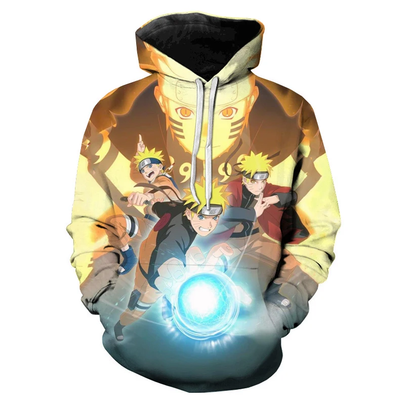 

Anime Naruto Kids/Men/women 3D Hoodies Sweatshirt Fashion Sasuke Kakashi Cartoon Casual Harajuku Autumn And Winter Streetwear