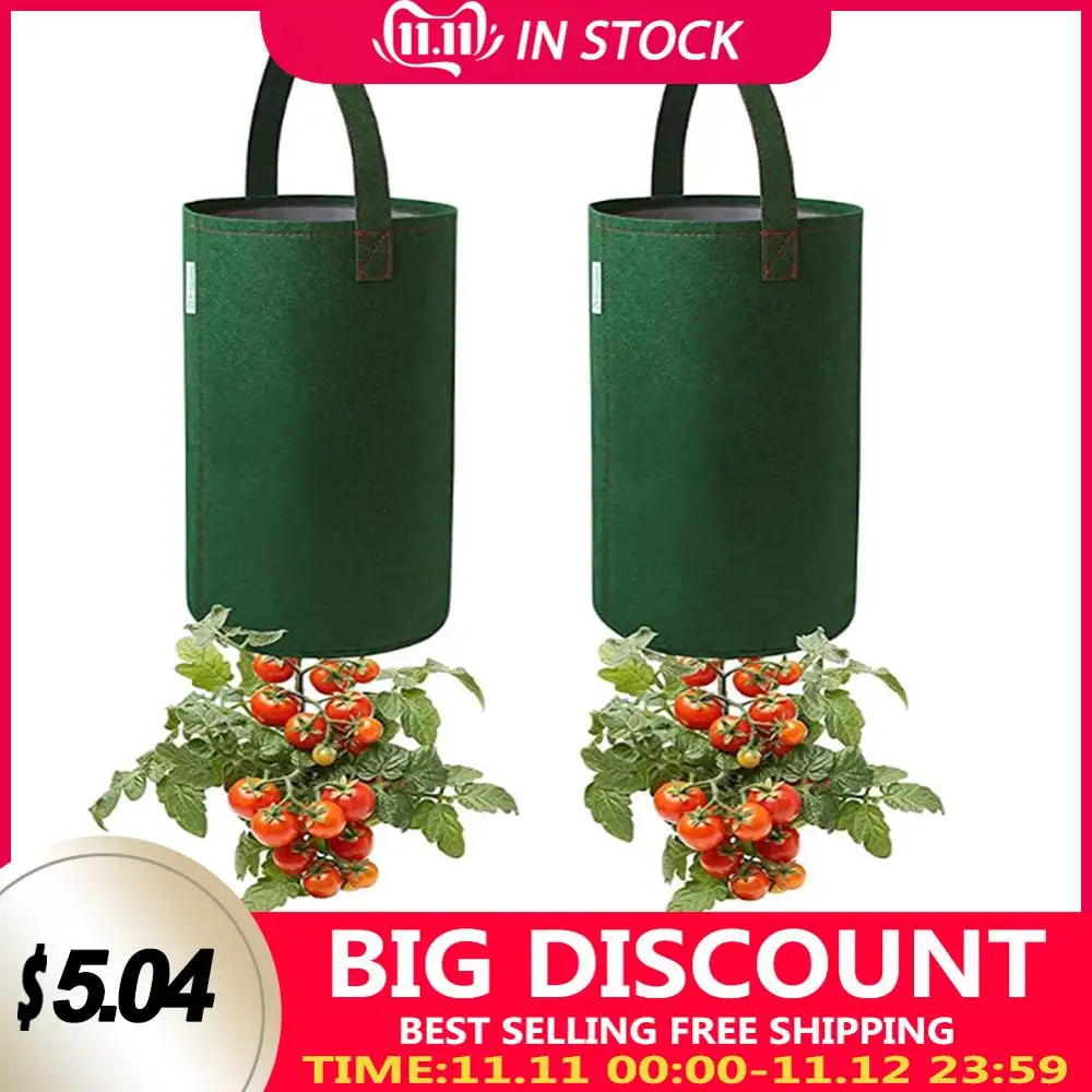 Комплект из 2 предметов новинка садовое растение растет мешок овощей висит