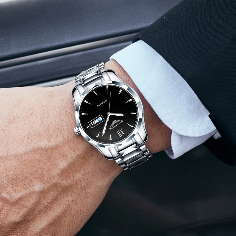 

Fashion Automatic NH36 Movement watch men Sapphire Mechanical Tungsten Male Watches Waterproof Automatic Date Watch For Men 2020