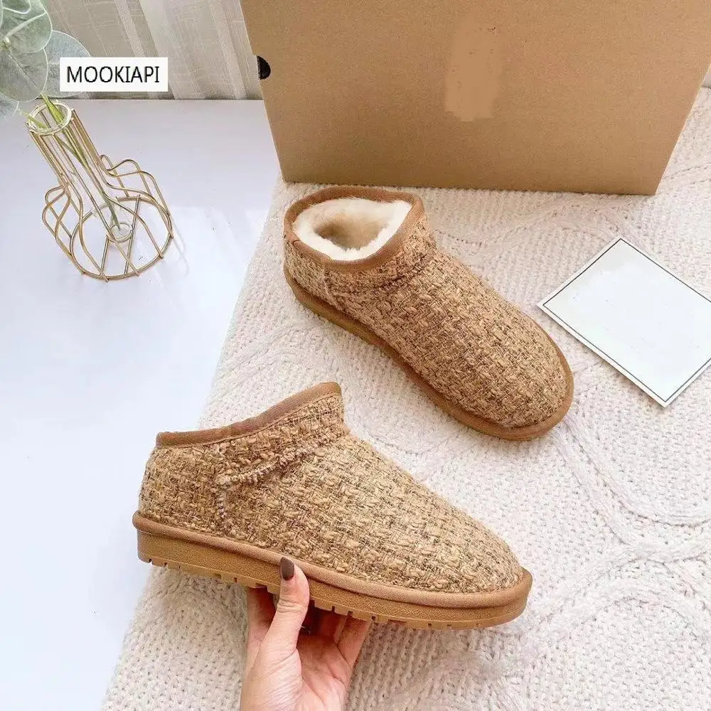 2019 г. Австралийские женские зимние ботинки высокого качества 100% натуральная