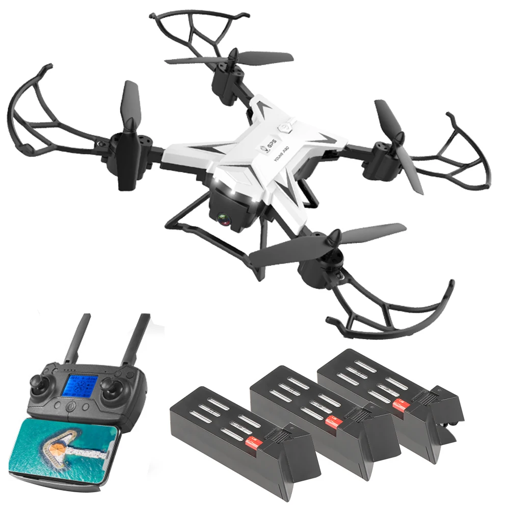 KY601G ABS wifi Антенна вид 4 канала интеллектуальная фотография Дрон 4K HD FPV