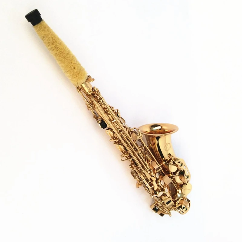 

Cleaning Brush Cleaner Pad Saver for Alto Sax Saxophone Soft Durable