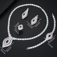 be 8 fashion bridal jewelry sets leaf design wedding jewelery party accessories bijoux femme set jewelry with zircon s443