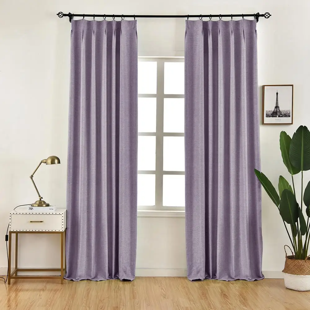 NAPEARL 1 шт. универсальные простые современные шторы для гостиной окна однотонные