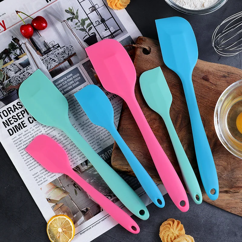 Кухонный мини Силиконовый шпатель для торта крем смеситель теста мешалка