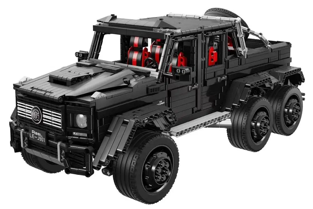 LE-J901(no motor) Technic 20102 20086 c61016 20087 23009 13067 13073 гоночный автомобиль конструкторных блоков, Детские кубики 42083 42056 42039 MOC-6687 4562 подарки игрушки - Цвет: LE-J901(no motor)