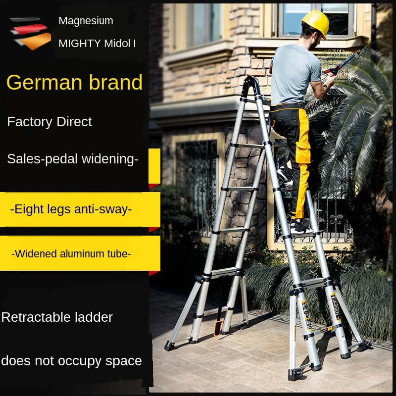 Многофункциональная складная лестница из сплава а образная|Трубы| |