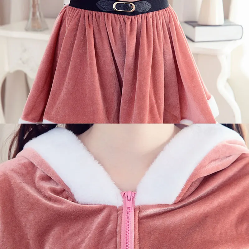 DM COS рождественское нарядное платье костюм Санты Санта Клауса одежда для косплея