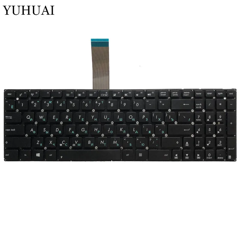 Русская клавиатура для ноутбука ASUS X550C X550CA X550CC X550CL X550VC X550ZE X501 X501A X501U X501EI X501XE X501XI X550J ру черный