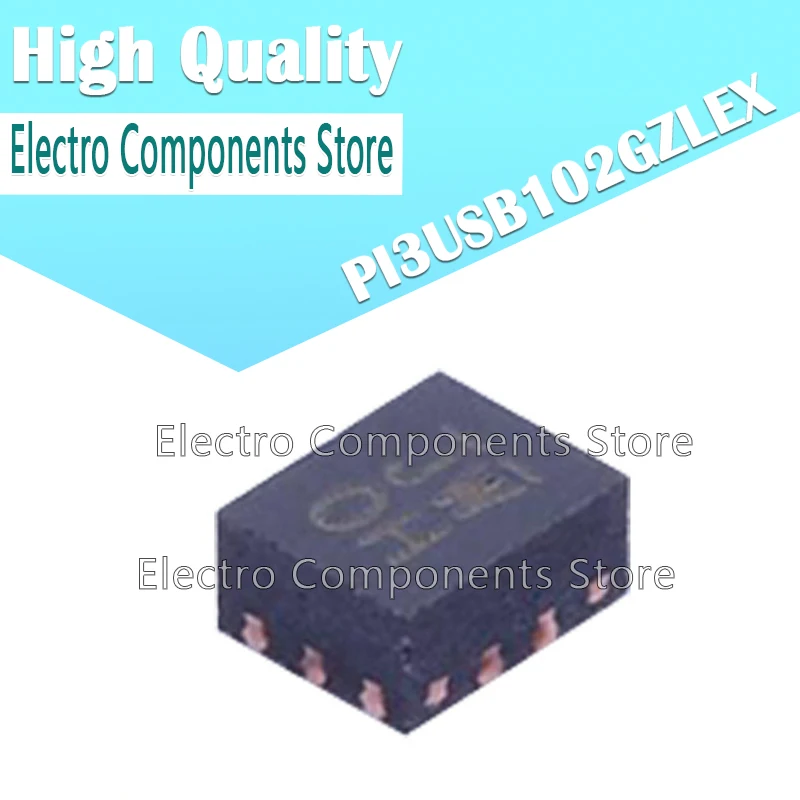 

10 шт./лот PI3USB102GZLEX (маркировка JWVP) JWVP SMD TQFN10 аналоговый чип переключателя IC