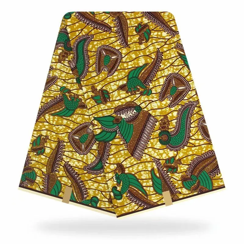 Лучшее качество африканская Дашики печать настоящая восковая ткань для