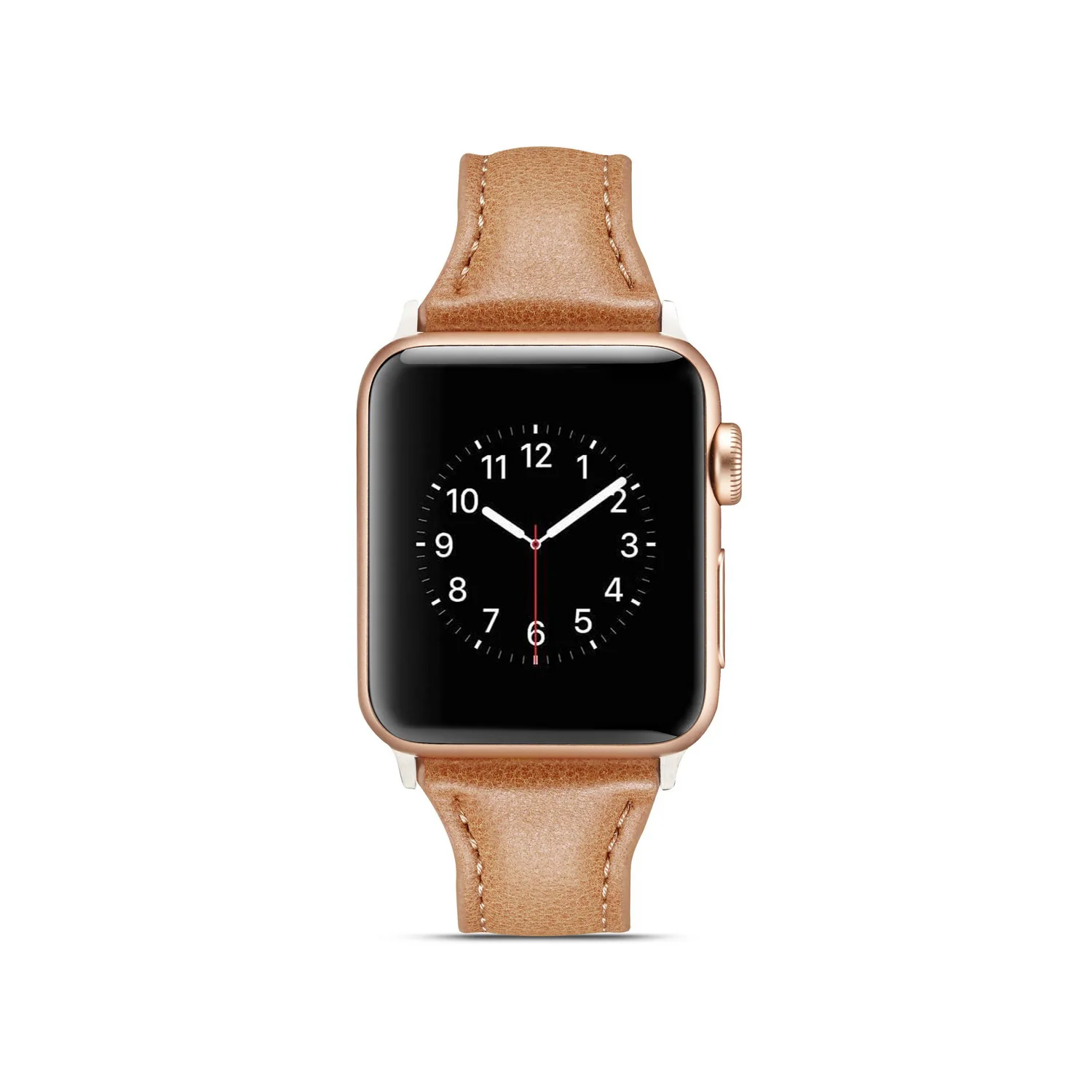 Ремешок из натуральной кожи для часов Iphone Watch 4 44 42 мм I Watch браслеты 40 38 мм ремешки для умных часов для Apple Watch 3/2/1