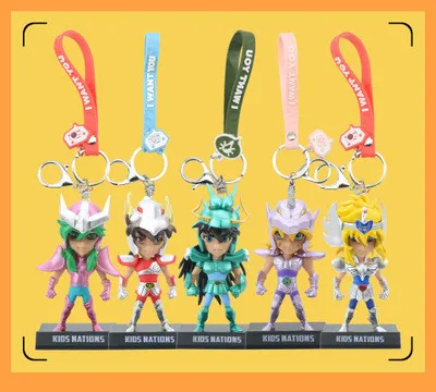 

Saint Seiya Transparent Acrylic Keychain Twelve Constellation Gold Saint Seiya Keychains Pendant Full Set of Twelve Keyrings