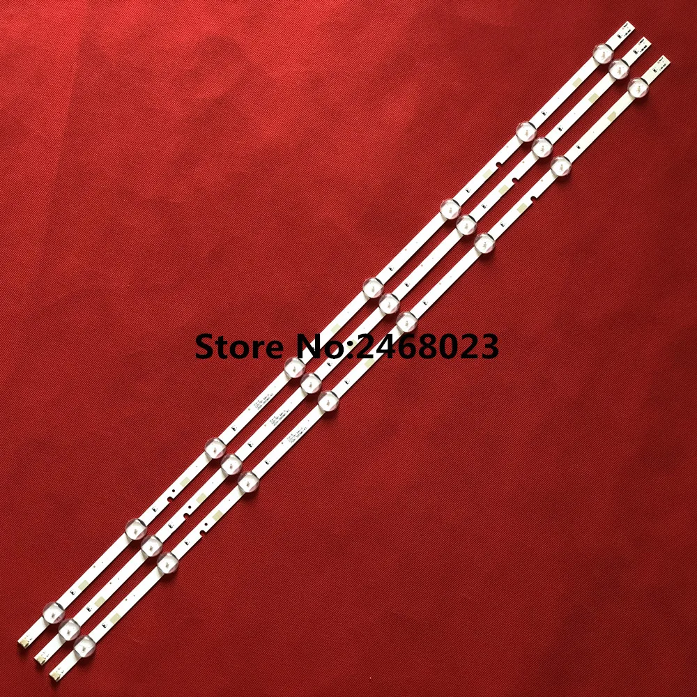 3 шт. x Φ для Sam sung UA40FK21EAJXXZ HG40ND460 ue40j5200 Светодиодная лента подсветка V5DN 395SM0 R2 BN96 37622A 8