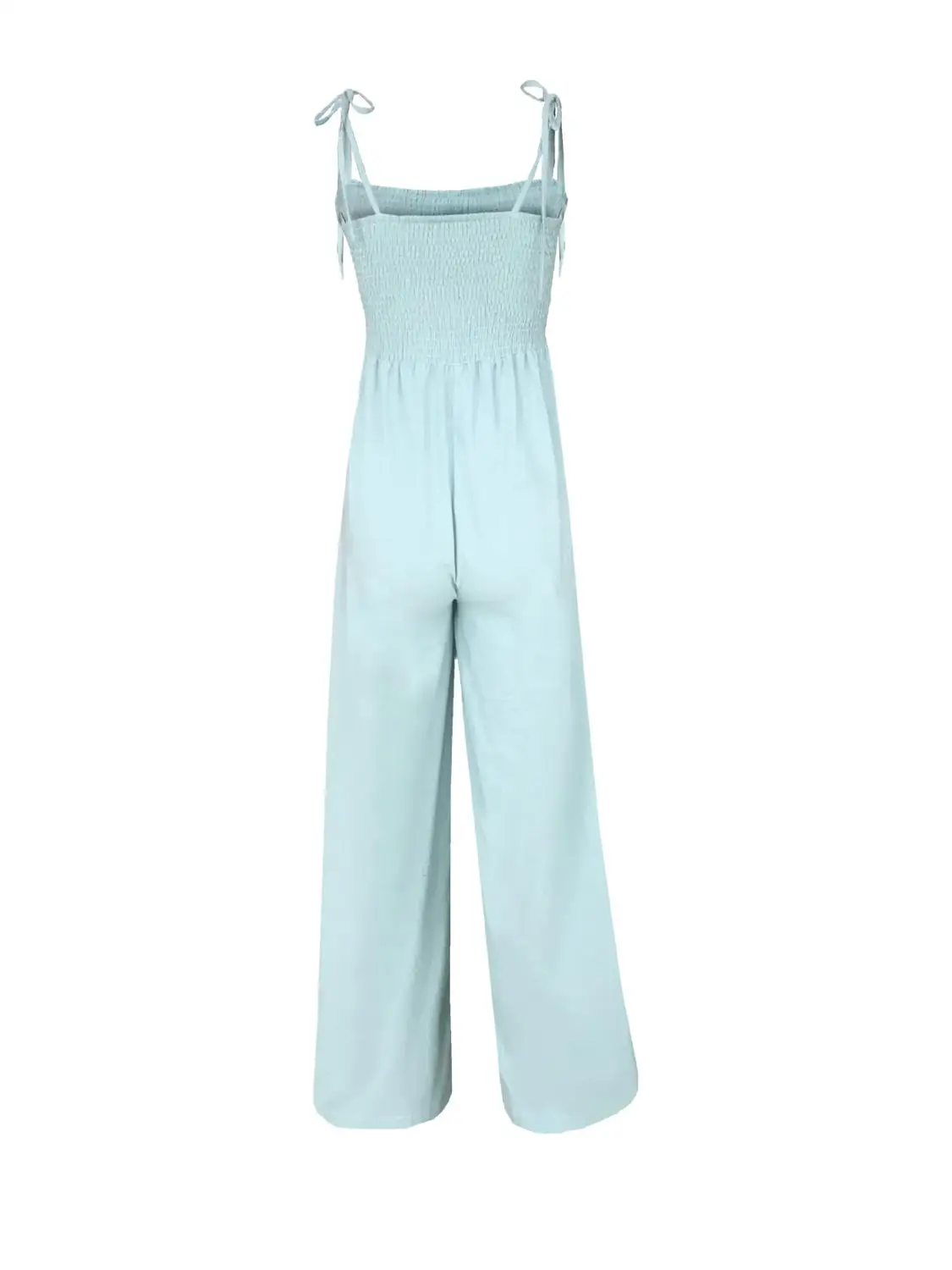 

New Product Summer Pure Color Cotton And Linen Chest Strap Jumpsuits Bodysuits Monos Mujer Fashion Body Femme