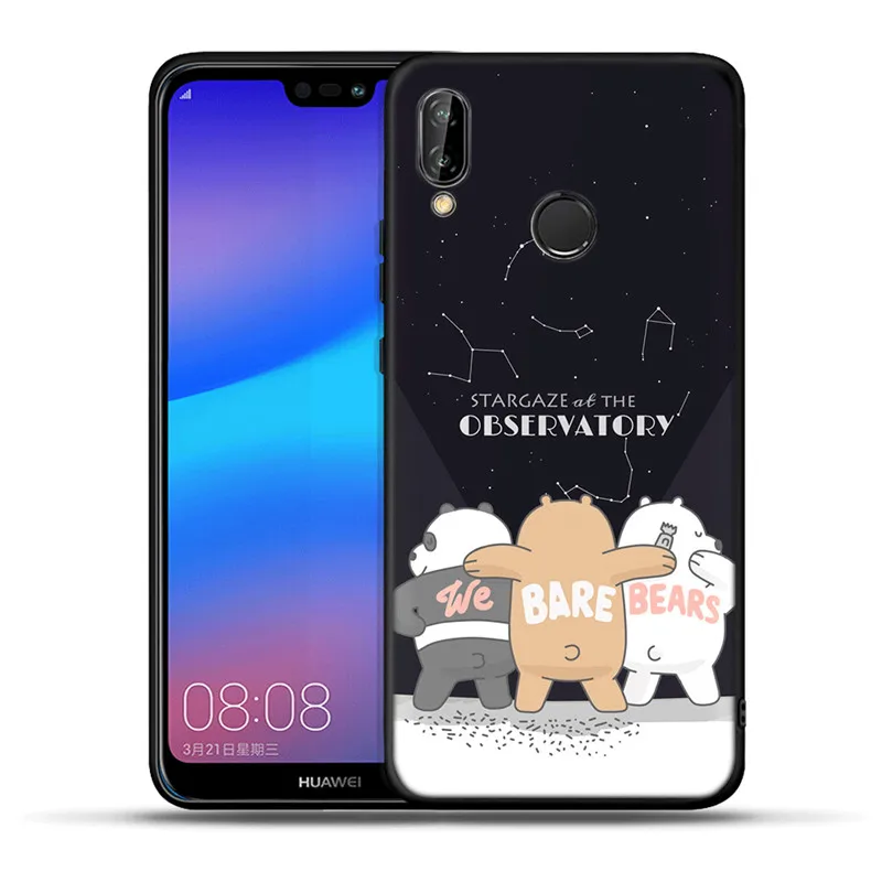 H1461 Силиконовый чехол с милой пандой для телефона huawei Mate10 20 Lite Pro P8 P9 P10 P20 Lite P20 P30 Pro P Smart Smart Coque Shell - Цвет: H1461