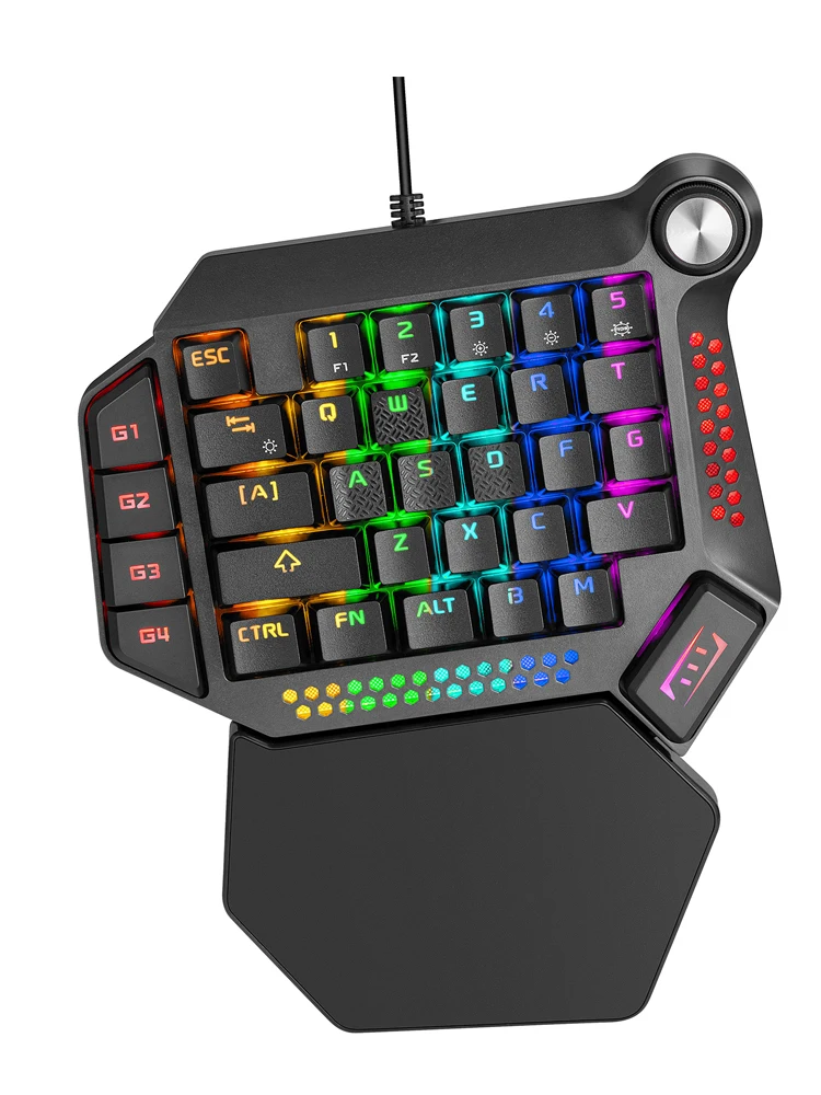 

Цветная (RGB подсветкой, с одной стороны, игровая механическая клавиатура для Elite мира поле боя, курицы, PS-4/ноутбука/ПК игровая клавиатура